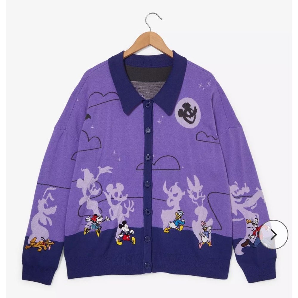 BoxLunch Mickey & Friends Halloween Cardigan Exclusive